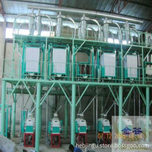 Series whole square sifter extracting grade flour complete set equipment